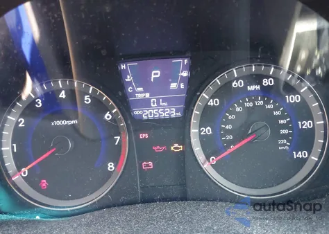 2013 Hyundai Accent Se z USA, uszkodzony, nr VIN KMHCU5AE5DU080981